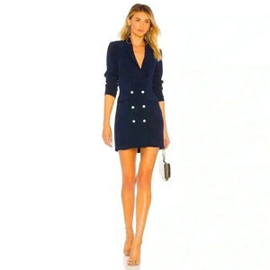 Superdown Madeline Blazer Dress (Navy)